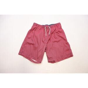 Maamgic Swim Trunks Striped Lined Surf‎ Swim Athletic Mens Size XL